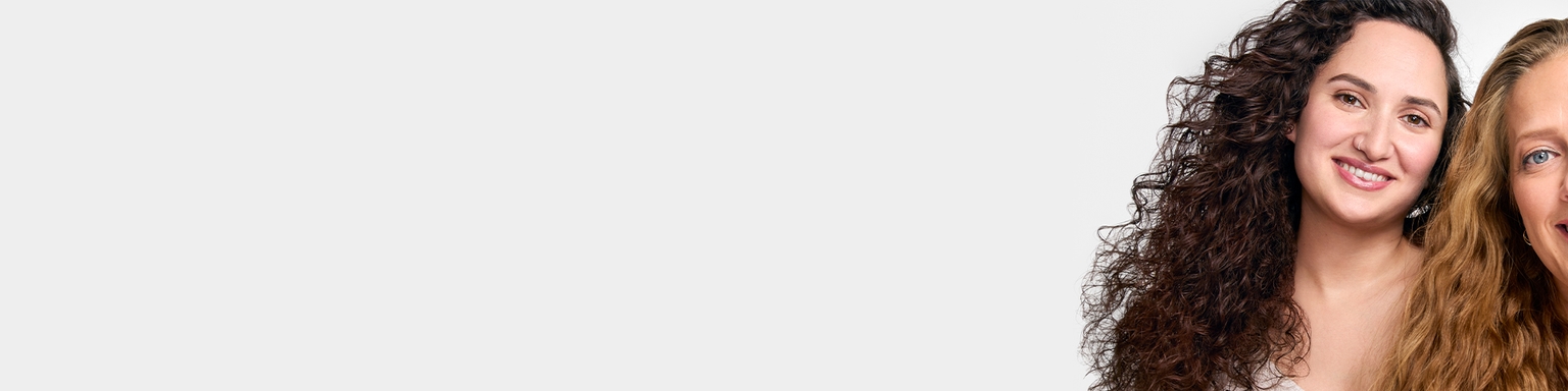 Cabelo ondulado, encaracolado