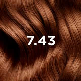COLORAÇÃO PHYTO 7.43 Louro Acobreado Dourado