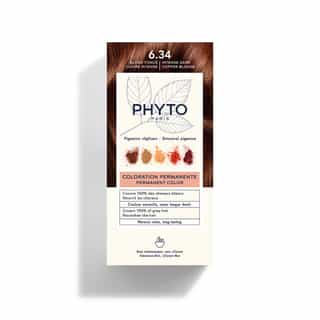 COLORAÇÃO PHYTO 6.34 Louro Escuro Dourado Acobreado