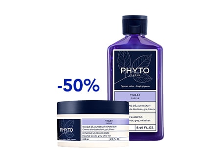 A máscara VIOLETA com -50%!